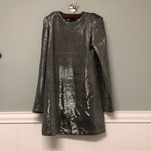 Metallic dress